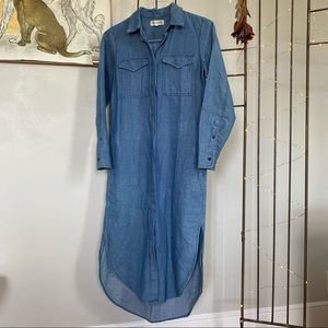 Madewell mini chambray dress